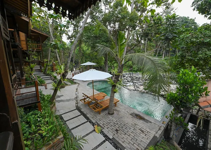 ロッジ Tegal Campuhan Retreats Munggu