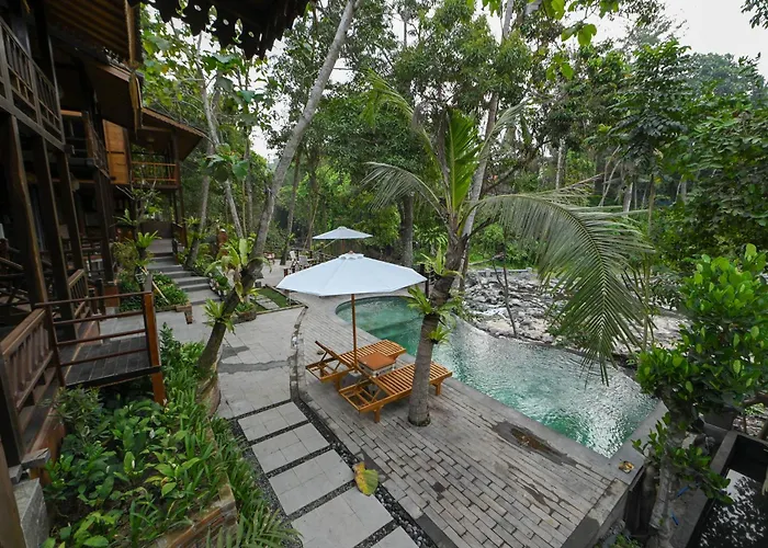 ロッジ Tegal Campuhan Retreats
