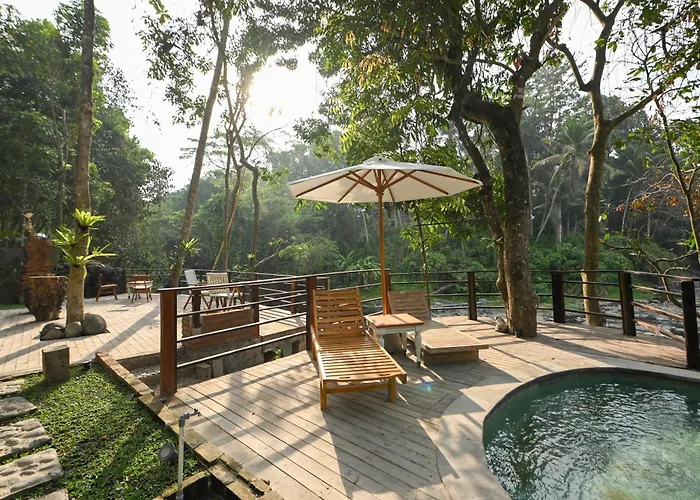 ロッジ Tegal Campuhan Retreats Munggu